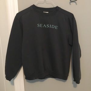 Seaside youth kids large comfort colors sweatshirt